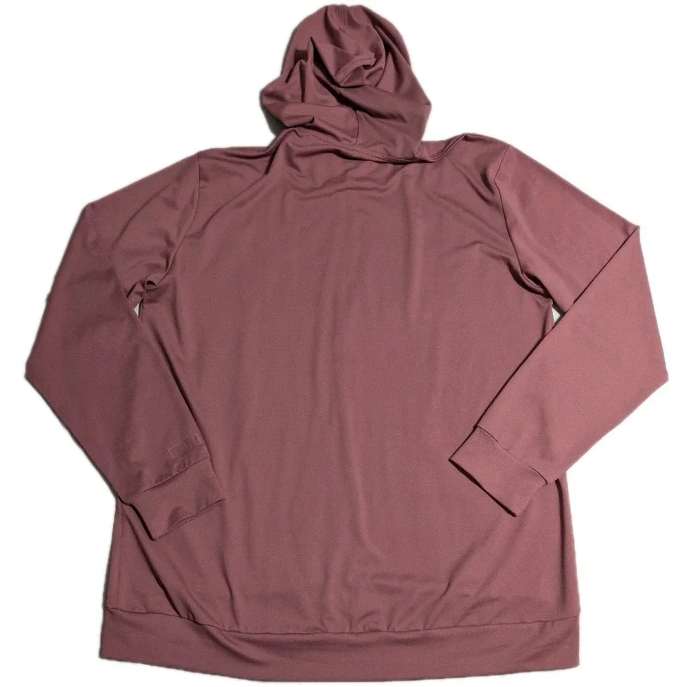 Barbell Apparel Hoodie Mens XL Zip Stretch Athletic‎ Gym Performance Sweatshirt